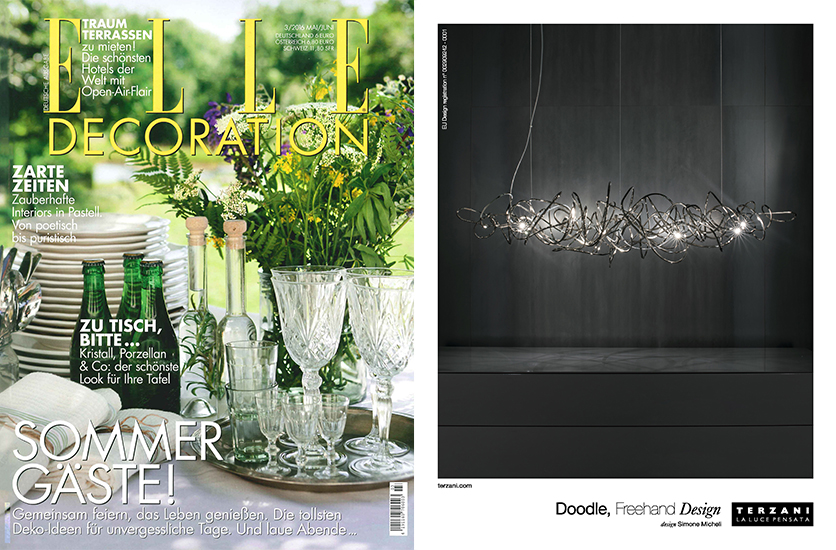 Doodle & Mizu featured in Elle Decoration